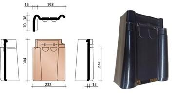 RIVE GAUCHE TUILE 44 ANTHRACITE