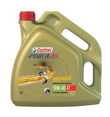 HUILE CASTROL POWER RS4T 10W40 4L SPECIAL MOTO
