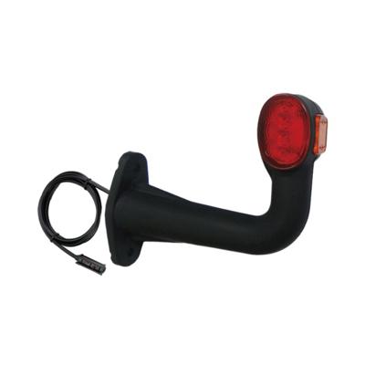 LED FEU LATERAL CAOUTCHOUC 90°-DROITE 12/24V