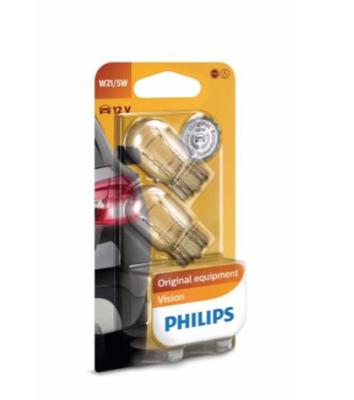 PHILIPS AMPOULE W21/5W 12V (2 PCES)