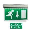 ECLAIRAGE SORTIE DE SECOURS LED + STICKERS