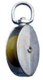 POULIE 1 GALET + TOURILLON 50MM