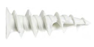 CHEVILLE PLATRE NYLON 13,5X37,5MM (10PC)