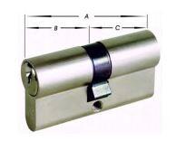 CYLINDRES PROF.FERM.IDENTIQUE 30-30MM (2PCS)