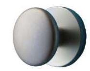 BOUTON PORTE D'ENTREE ALU F1 60/73MM