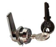 FERMETURE A CYLINDRE ZAMAC CHROME  17MM