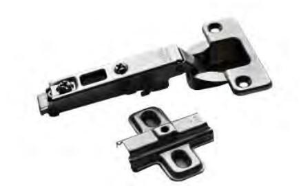 CHARNIERES A ENCASTRER,CARRE,NICK 35MM (10PCS)