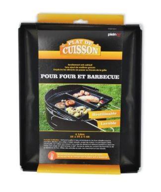 PLAT DE CUISSON GRAND MODELE 28X35X4CM 3L
