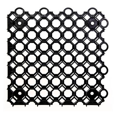 DALLE GAZON PLASTIQUE NOIR 50X50X3.8CM
