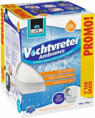 BISON ABSORBEUR HUMIDITE 100GR BLC + RECHARGE