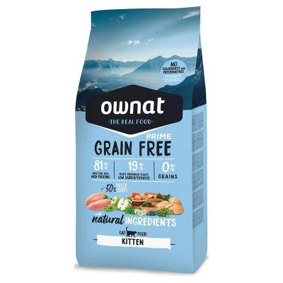 OWNAT GRAIN FREE PRIME KITTEN 1KG