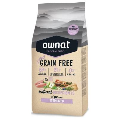 OWNAT GRAIN FREE JUST STERILIZED CAT 3KG
