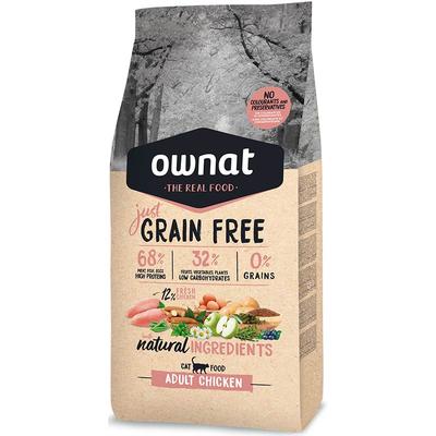 OWNAT GRAIN FREE JUST ADULT POULET CAT 8KG