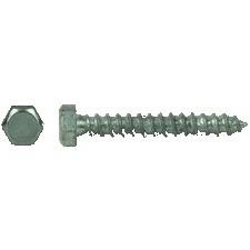 TIREFOND TETE HEX. DIN 571 Ø7X110 GALVA (100PC)