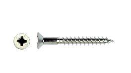 VIS + CAPUCHON TF 4.5X50 BRUN ZN (5PC)