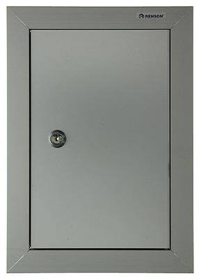 PORTE BOITE LETTRES 200MMX300MM ALU