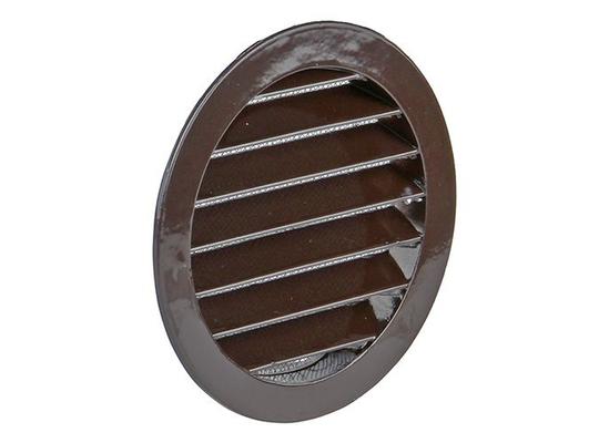 GRILLE RONDE D.125 RAL8019(BRUN) R.434