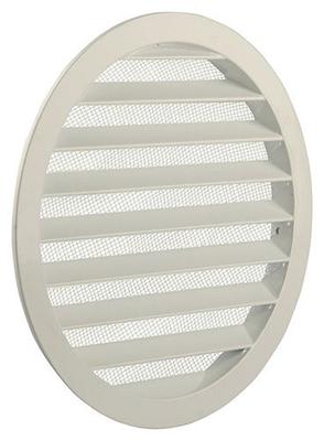 GRILLE RONDE D.200 BLANC R.434