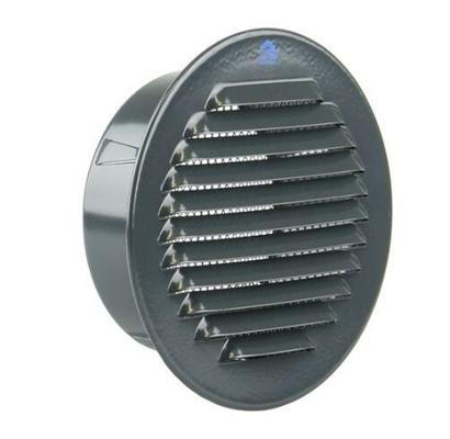 GRILLE ESTAMPEE RONDE TYPE 435R D:120 RAL7016