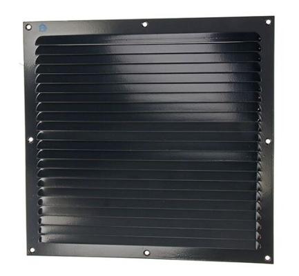 GRILLE ESTAMPEE ALUMINIUM (300X300) RAL7016