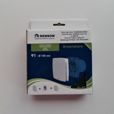 COVER VENTILATEUR MECANIQUE BLANC 100MM