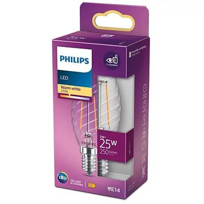 LED FLAMME TORS FILAMENT 25W E14