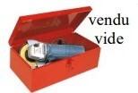 COFFRET MEULEUSE ROUGE 19X36X13CM