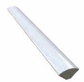 QUART DE ROND BLANC 19X19 2.5M