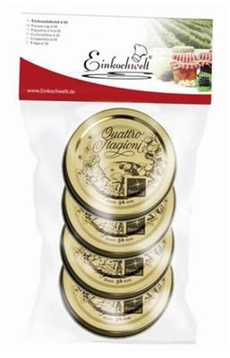 WECK COUVERCLE A VISSER 4 SAISONS 70MM (4PCS)