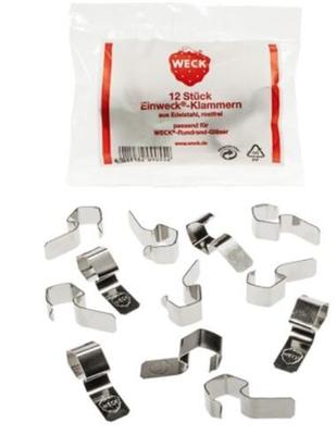CLIPS BOCAUX WECK (12PCS)