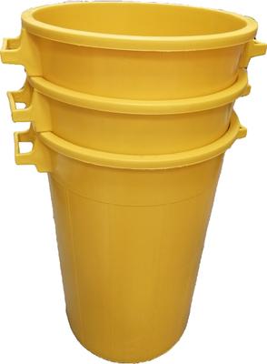 POUBELLE TRI 75L ECO JAUNE