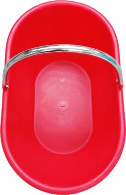 PANIER OVAL AVEC POIGNEE METAL 16L