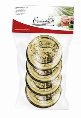 WECK COUVERCLE A VISSER 4 SAISONS 56MM (4PCS)