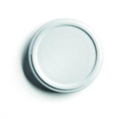 WECK COUVERCLE METAL BLANC 63MM (POUR BOCAL 287ML)