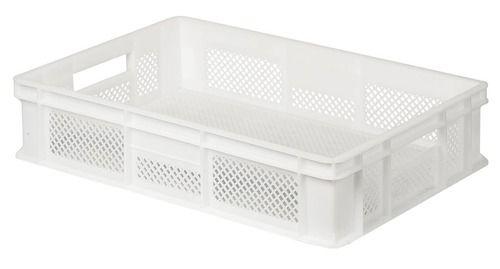 CAISSE BLANCHE PERFOREE 60X40X13