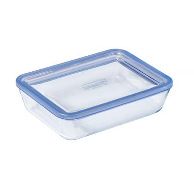 PYREX RECTANGULAIRE 25X20CM 2.6L+COUVERCLE