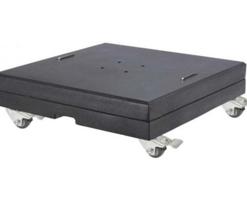 PIED DE PARASOL MODENA NOIR GRANIT AVEC ROULETTES 150KG (3COLIS)