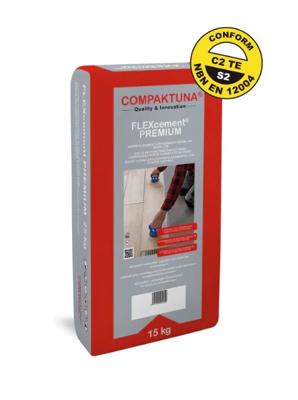 CIMENT COLLE FLEX PREMIUM BLANC 15KG S2