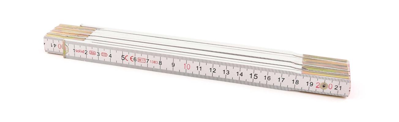 METRE PLIANT HOBBY EN BOIS 2M