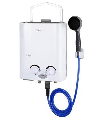 CHAUFFE-EAU GAZ QLIMA PORTABLE 5.5L 6,8KW