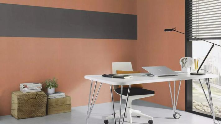 PAPIER PEINT UNI RELIEF ANTHRACITE