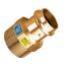 MANCHON M CUIVRE GAZ FILETE 1/2X22