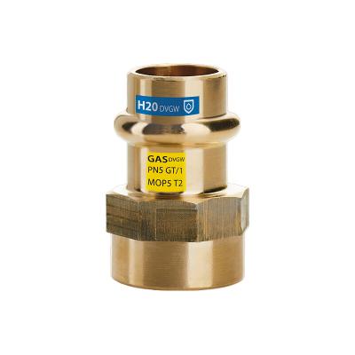 MANCHON CUIVRE  EAU/GAZ 1" F-28MM