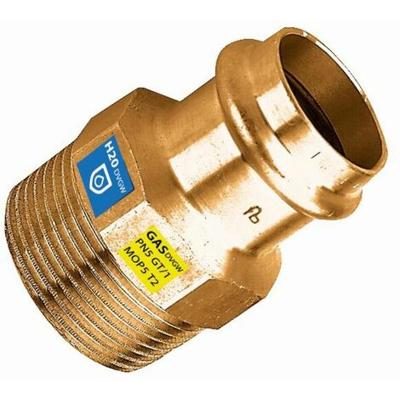 MANCHON F CUIVRE GAZ FILETE 1/2X15