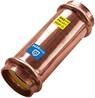 MANCHON COULISSANT CUIVRE EAU/GAZ FF 28-28MM