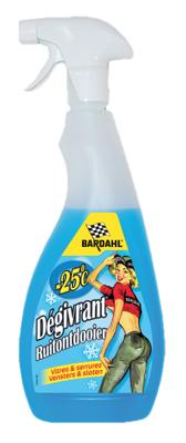 DEGIVRANT PAREBRISE & SERRURES - 25°