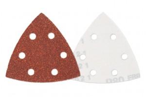 BOSCH TRIANGLE VELCRO 6 TROUS OA FBR 94X94X94MM G240 (25PCS)