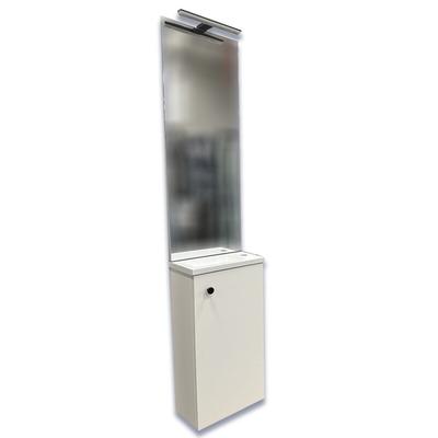 ENSEMBLE LAVE-MAIN MARVILLE BLANC MAT 40CM (4 COLIS)