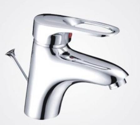 ROBINET POUR LAVABO VIDANGE AUTOMATIQUE CHROME MAT