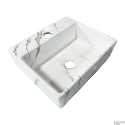 LETO LAVE-MAINS 33.5X29X11,5 CARRARA